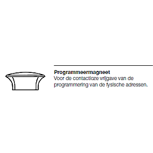 IMI Programmeermagneet voor TA Slider 160 KNX