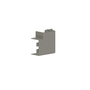 GGK LFG - 40x60, Vlakke hoek (RAL 7030 - Grijs) - VPE=1