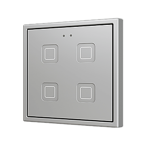 Zennio Tecla 70 X4 (Zilver)