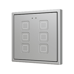 Zennio Tecla 70 X6 (Zilver)