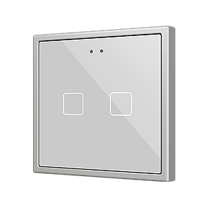 Zennio Flat 70 X2 (Zilver)