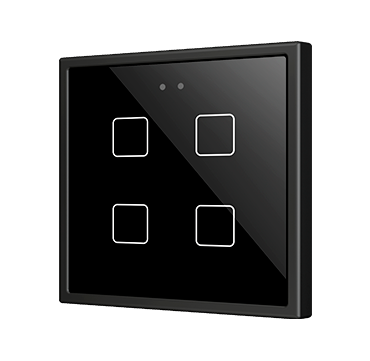 Zennio Flat 70 X4 (Antraciet)