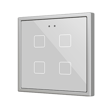 Zennio Flat 70 X4 (Zilver)
