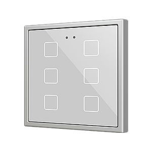 Zennio Flat 70 X6 (Zilver)