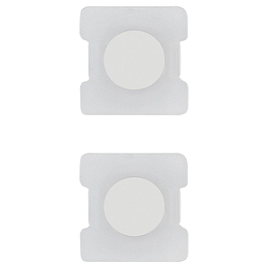 Vimar Eikon Exé Tondo HA - 2 verlichtte drukknoppen (Wit)