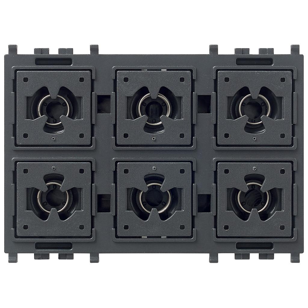 Vimar Insert KNX 6P / 3M pour Eikon Exé Tondo et Flat