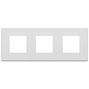 Vimar Eikon Exé - Plaque de recouvrement 6M - 2+2+2x71 (Métal - Blanc)