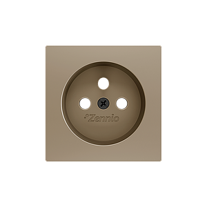 Zennio ZS55 - Enjoliveur prise terre (Champagne)