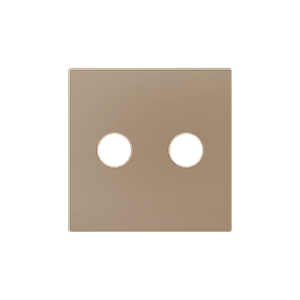 Zennio ZS55 - Enjoliveur RCA (Champagne)