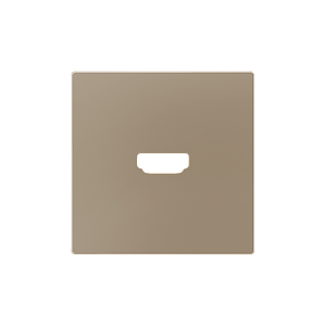 Zennio ZS55 - Enjoliveur HDMI (Champagne)