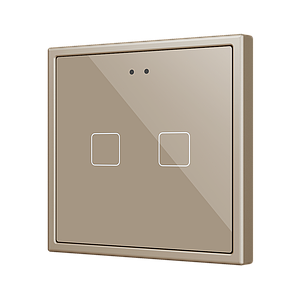 Zennio Flat 70 X2 (Champagne)