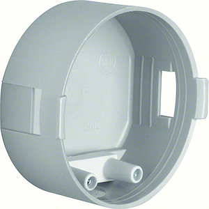 Berker Integro - Boîtier à encastrer 45mm plat avec serre-câble (Gris) - UE=100