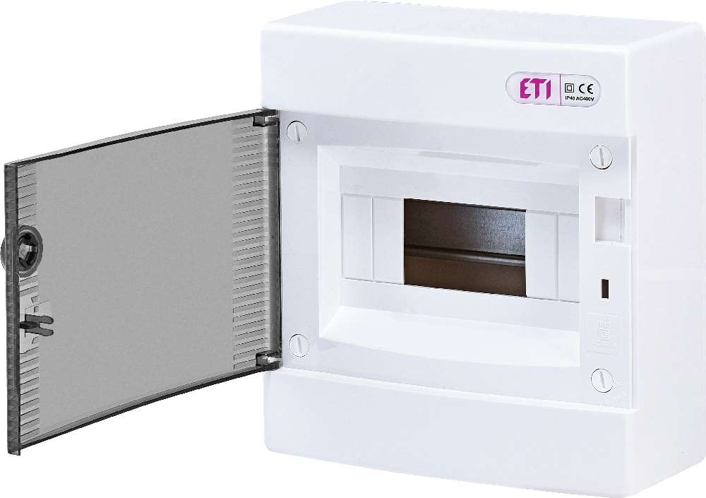 ETI DIDO - Boite à fusibles ECT8PT (Porte transparente)
