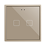 Zennio Flat 70 X2 (Champagne)